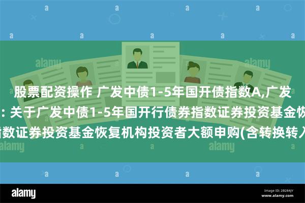 股票配资操作 广发中债1-5年国开债指数A,广发中债1-